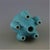 Chinese Turquoise Celadon Multi-Spout Gourd Ceramic Vase, Chinese Five Blessings Vase For Sale - Image 3 of 5