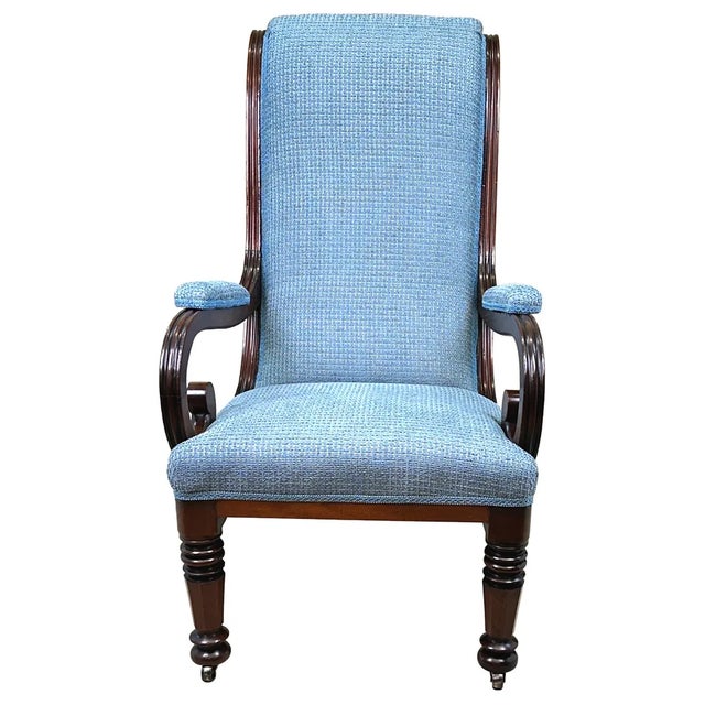 Early 19th Century William Iv Mahogany Library Armchair, 1835 For Sale - Image 5 of 10