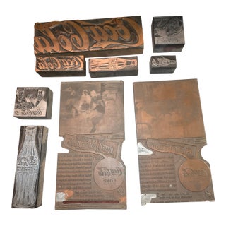 Collection of Coca-Cola Printing Plates For Sale