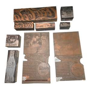 Collection of Coca-Cola Printing Plates