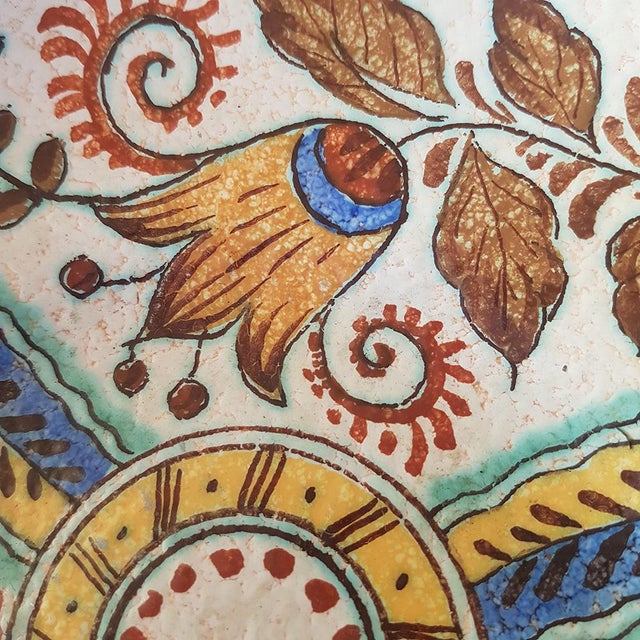Hand-Painted Ceramic Bowl by Joma For Sale - Image 9 of 13