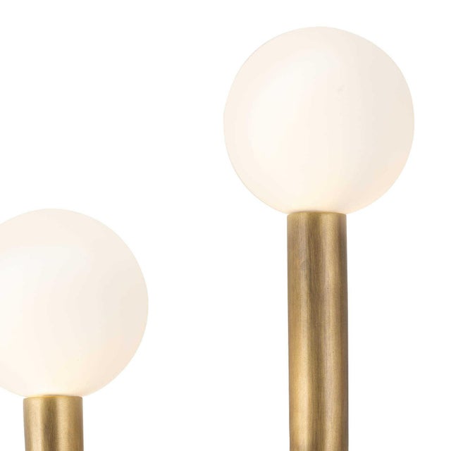 Regina Andrew Happy Steel Sconce Left Side, Natural Brass For Sale In Detroit - Image 6 of 10