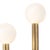 Regina Andrew Happy Steel Sconce Left Side, Natural Brass For Sale In Detroit - Image 6 of 10