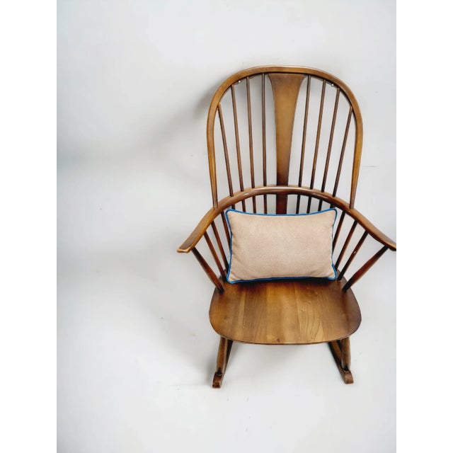 This beautiful, iconic rocking chair, also known as "Chairmakers chair" was designed by Lucian Ercolani; it was...