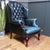 Chesterfield Barrelback Blue Club Chair, 1970s For Sale - Image 13 of 18