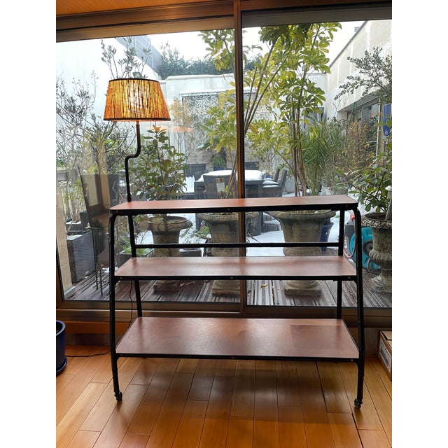 Vintage Stitched Leather Bookcase by Jacques Adnet, 1950s For Sale - Image 12 of 13