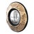 "Capriccio" Convex Wall Mirror with Bronze, Handmade Bizimyer Furniture. Unmatched. Unrivalled. Designed by Hasan Samet...