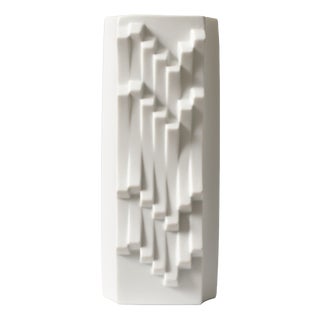 Archais White Porcelain Vase by Heinrich Fuchs for Hutschenreuther, 1970s For Sale