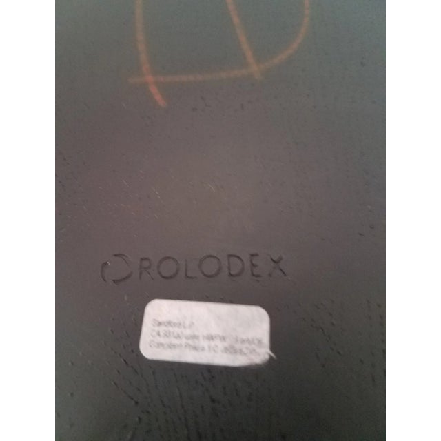 "Rolodex" Mahogany Dual Legal Size File Holder For Sale In Phoenix - Image 6 of 7