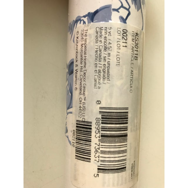 Blue and White Toile Nursery Rhyme Wallpaper Border 1 Roll Chairish