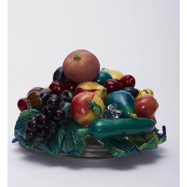 Still Life Fruit Bowls in Blown Murano Glass from Barovier, 1920, Set of 2 For Sale - Image 11 of 18