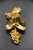 Gold Brooch in Gilt Bronze by Line Vautrin, 1950s For Sale - Image 8 of 8