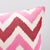 This pillow features Vedado Ikat (Item# 79461, VEDADO IKAT FABRIC) with a knife edge finish. This happy ikat chevron...