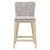 Mesh Teak & Rope Outdoor Counter Stool For Sale - Image 9 of 9