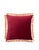 Let this luxurious Italian-made spirit animal cushion cover brighten your couch and uplift your soul. With a silky fringe...