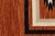 Handmade Modern Navajo Style Wool Rug - Terracotta & Earth Tones - 9x12 For Sale - Image 9 of 11