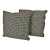 Late 20th C. Contemporary Boho Chic After Ralph Lauren Menswear Plaid Decorative Pillows - A Pair For Sale