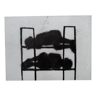 Petrus De Man, Lits Superposes, 2004, Paper For Sale