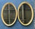 Vintage Boho Gilt Laurel Leaf Oval Mirror - A Pair For Sale - Image 9 of 10