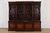 Baker Furniture Georgian Monumental Carved Flame Mahogany Breakfront Bookcase Cabinet, Circa 1960s For Sale - Image 14 of 14
