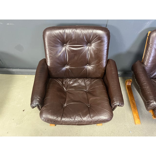 Kengu Armchairs from Elsa & Nordahl Solheim, 1960s, Set of 3 For Sale - Image 11 of 17