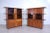 Beautiful pair of 1950s design sideboards, adhesive brand on the doors: “creations by architects t. Ammannati & g p....