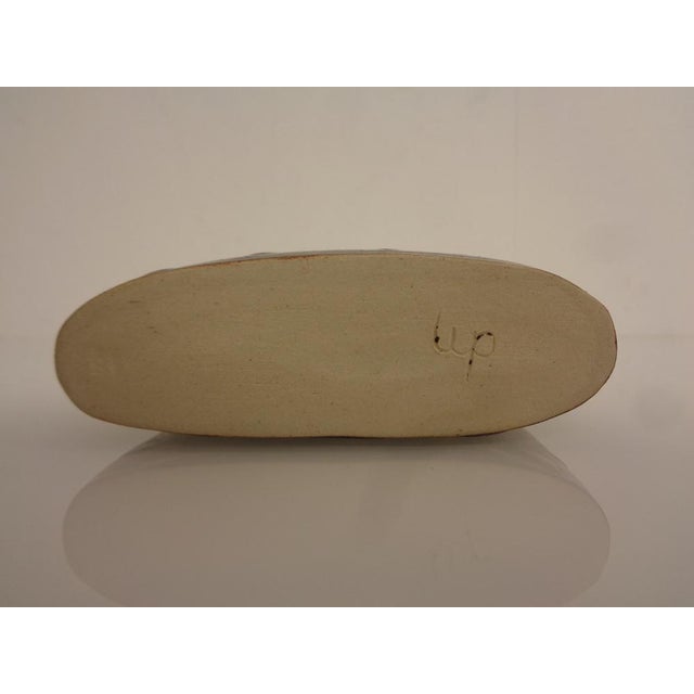 Small Danish Studio Ceramic Vase, 1960s For Sale - Image 3 of 17