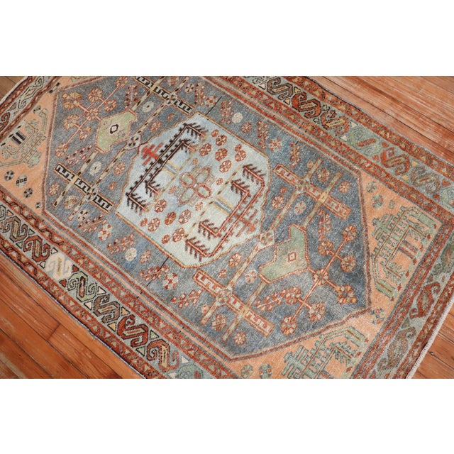 Early 20th Century Persian Malayer Rug - 3'8" x 4'10" For Sale - Image 4 of 9