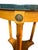 Late 20th Century Empire Style Green Marble Top Round Accent Table With Column Legs For Sale - Image 6 of 9