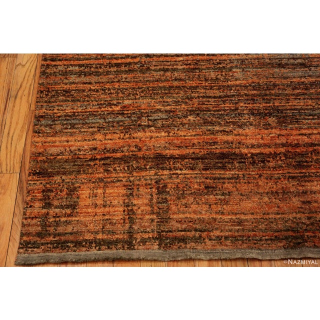 Modern Abstract Transitional Wabi Sabi Rug For Sale In New York - Image 6 of 7