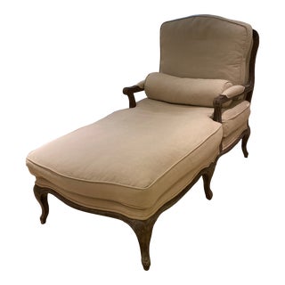 French Style Chaise Lounge For Sale