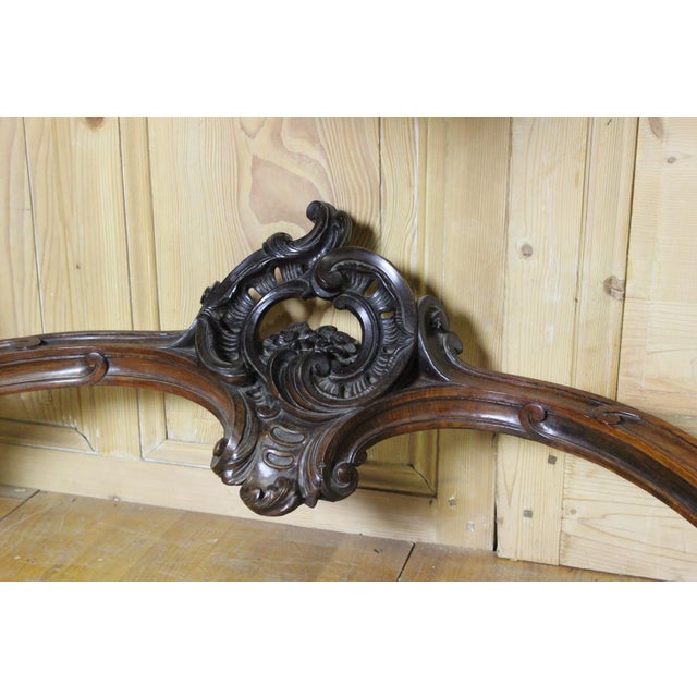 Large Louis XV Walnut Console Table, 19th Century For Sale - Image 6 of 13