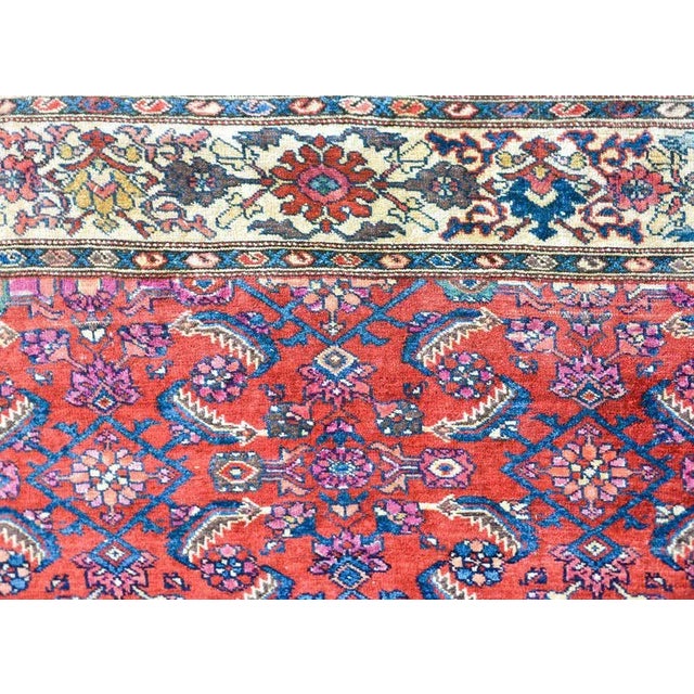 Red Early 20th Century Persian Malayer Rug For Sale - Image 8 of 13