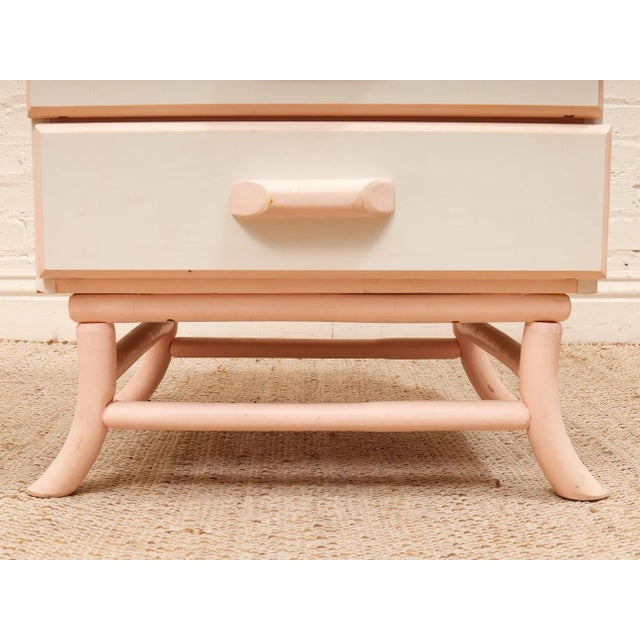 Pair of Retro 50’s Asian Style Nightstands For Sale - Image 10 of 10