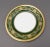 Green Vintage Aynsley England Imperial 193 Laurel Green Gold Salad Plates- Set of 6 For Sale - Image 8 of 9