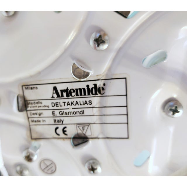 Space Age Deltakalias Lamp by Ernesto Gismondi for Artemide, Italy, 1990s For Sale - Image 10 of 11
