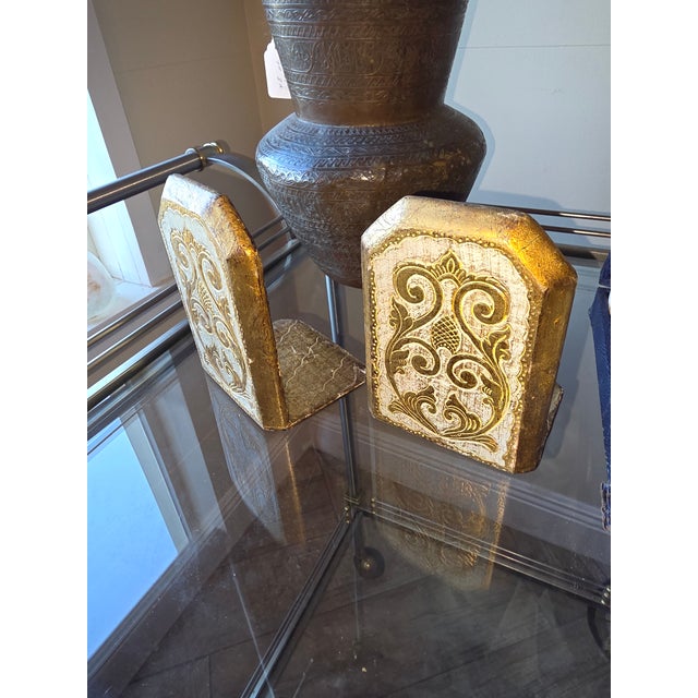 1960s Florentine Bookends For Sale - Image 5 of 8