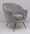 Beautiful pair of armchairs designed by federico munari in the early 1950s. The upholstery has been redone in velvet. the...