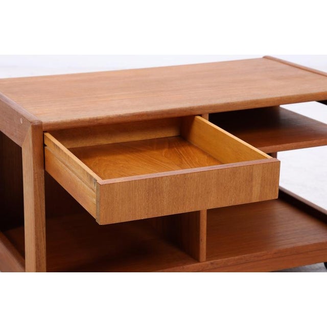 Vintage Teak Serving Trolley For Sale - Image 9 of 14