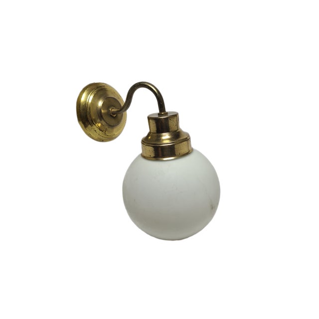 Vintage Art Deco Wall Lamp, Poland, 1950s For Sale - Image 6 of 9