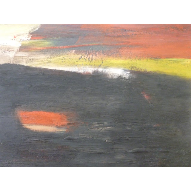 2020s "Smiling at Night" Abstract Oil and Acrylic Painting by Scott Spencer For Sale - Image 5 of 6
