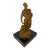 Bronze Modernist Figurative Sculpture by Mercè Riba For Sale