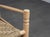 Beige Vintage Woven Seagrass Lounge Chair, France, 1970s For Sale - Image 8 of 11