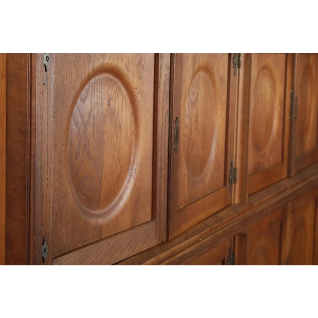 Origin: Denmark Designer: Henry Kjaernulf Manufacturer: EG Kvalitetsmøbler Era: 1960s Materials: Oak Measurements: 78.75″...