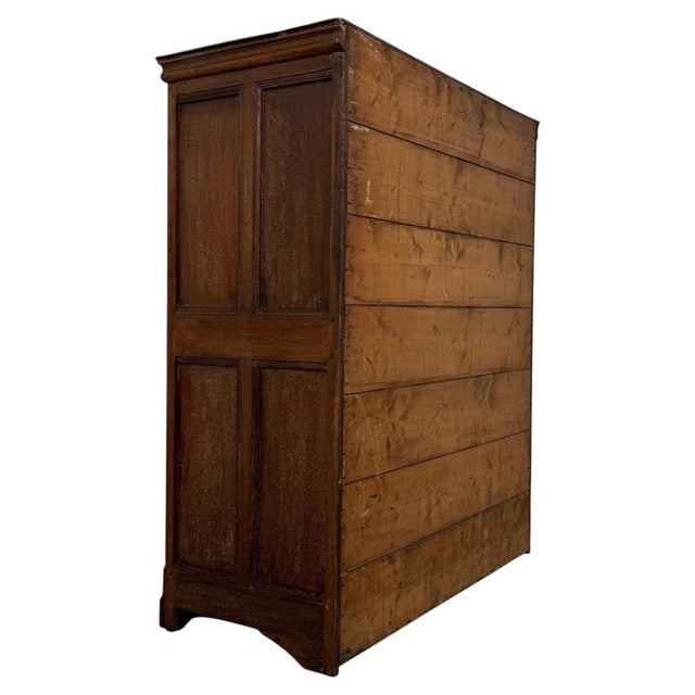 Antique 18th Century Georgian English Oak Cupboard For Sale - Image 9 of 11