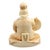 Porcelain Indian Craftsmen Shaban Figure from Royal Worcester, 1888 For Sale - Image 5 of 12
