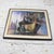 Wood Mid to Late 20th Century Abstract Large Oil Painting or Wall Art Signed by Artist S. Khan Boon For Sale - Image 7 of 18
