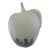 Vintage New York City Skyline Glass Apple Paperweight For Sale