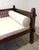 Wood 20th Century Thai Hardwood Daybed With Slatted Gallery, Cushion & Bolsters For Sale - Image 7 of 9