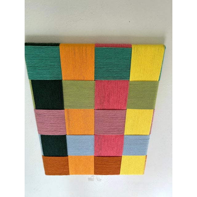 Meike Legler — “July,” 2023 — Geometric Abstract Textile Artwork For Sale - Image 9 of 18